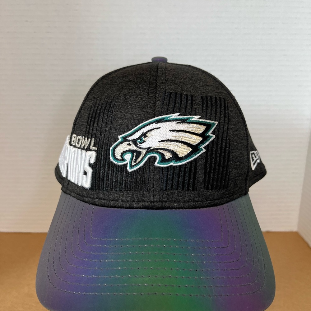 New Era Black and Purple Eagles Hat